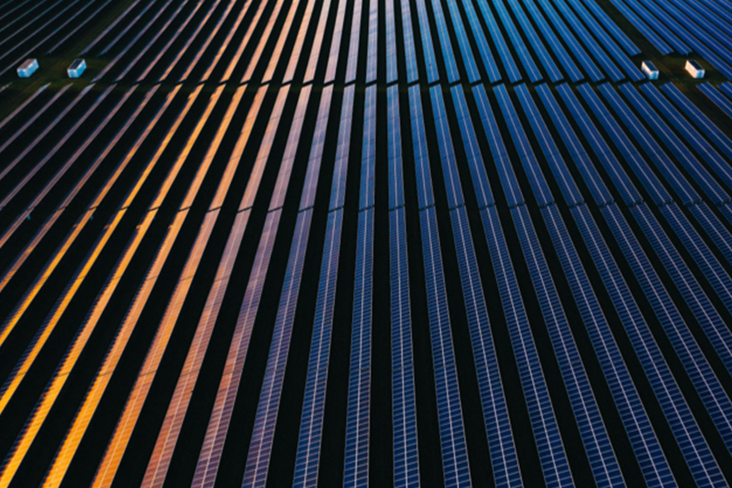 Gros plan sur un panneau solaire